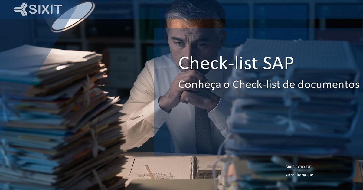 check list de documentos SAP